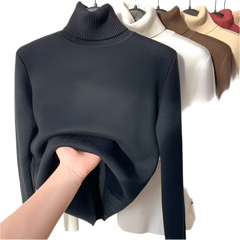 Weicher Turtleneck Strickpullover Für Damen | Ideal für den Winter