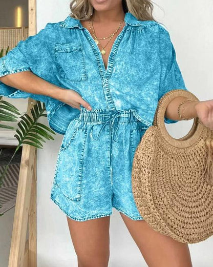 Maresa - Top und Shorts - Elegant - Luxuriöses Material - Alltagstauglich