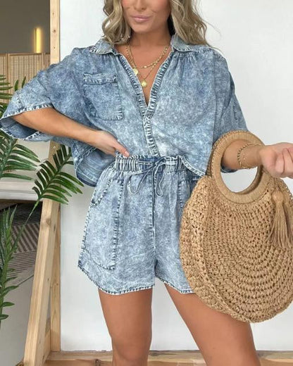 Maresa - Top und Shorts - Elegant - Luxuriöses Material - Alltagstauglich