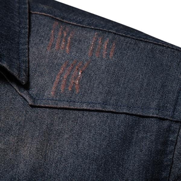 Volkhard - Lässiges Denim-Button-down-Hemd