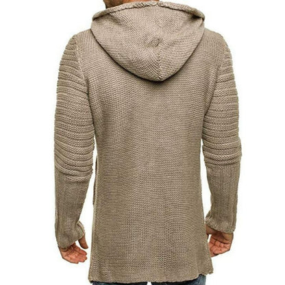 Andrew - Lange Strickjacke mit Kapuze - Casual - Made for Comfort - Ideal für Herbst/Winter