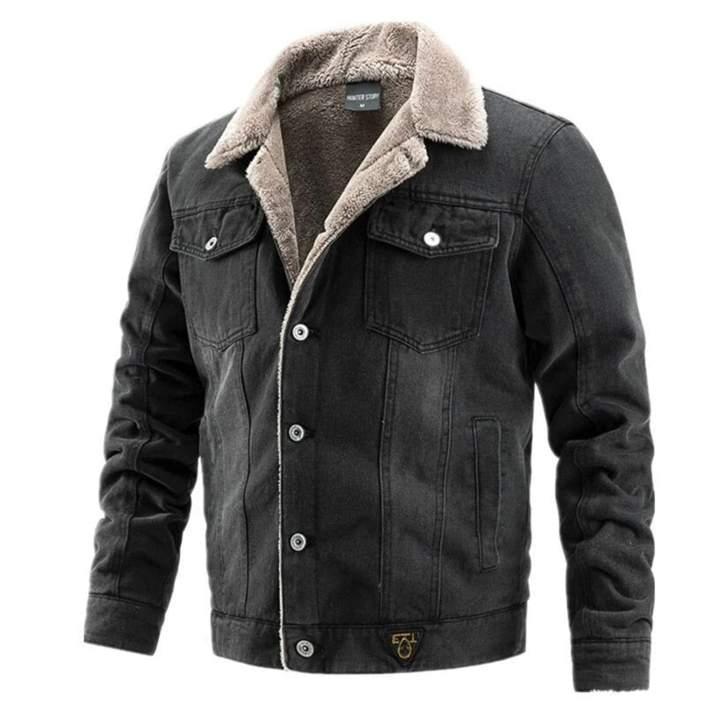 Saul - Denim Winter Jacket - Lässig - Trendy - Ideal für Herbst / Winter