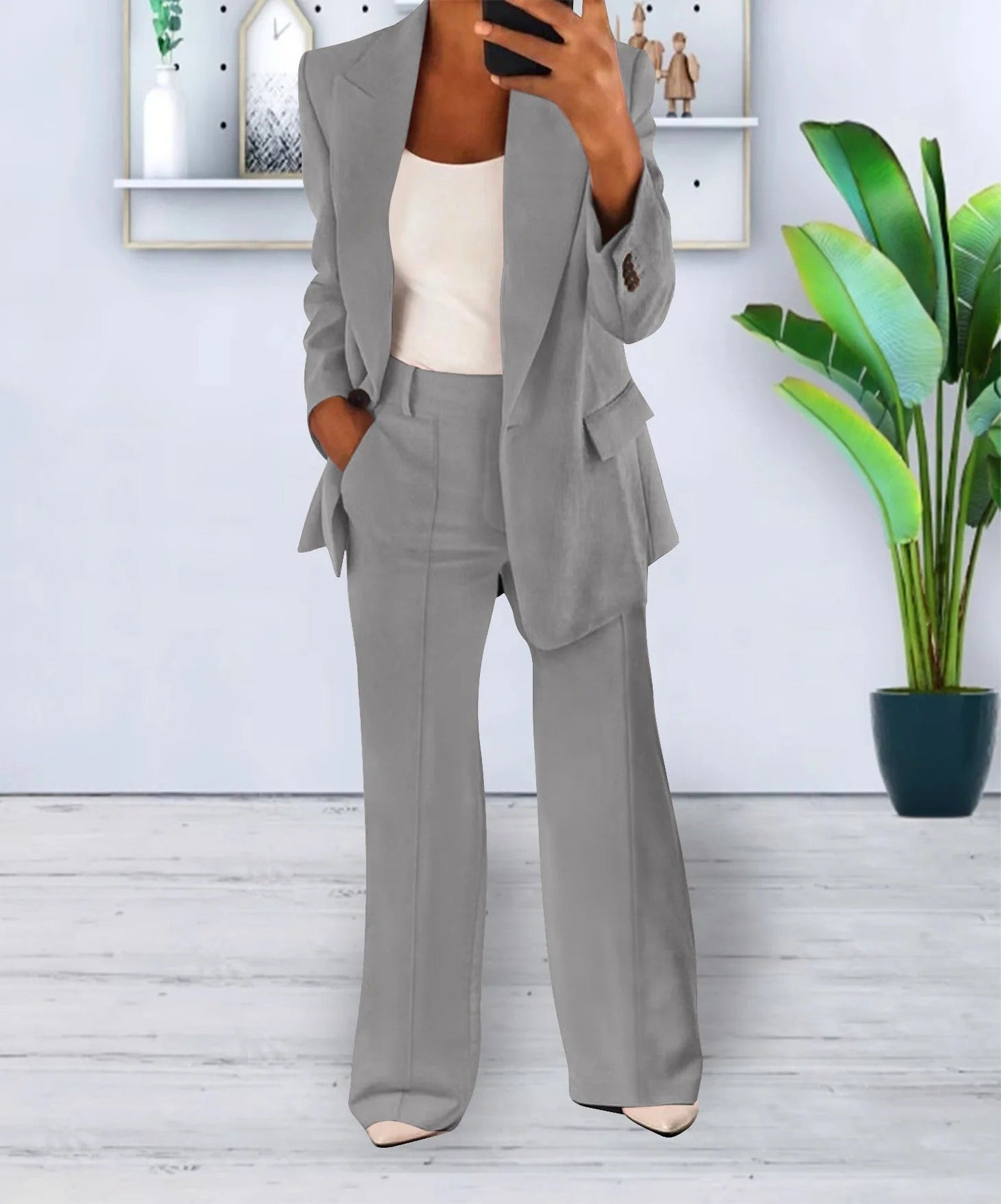 Trudi - Blazer und Hose - Klassiker - Materialien mit leichtem Stretch - Ideal für Geschäft