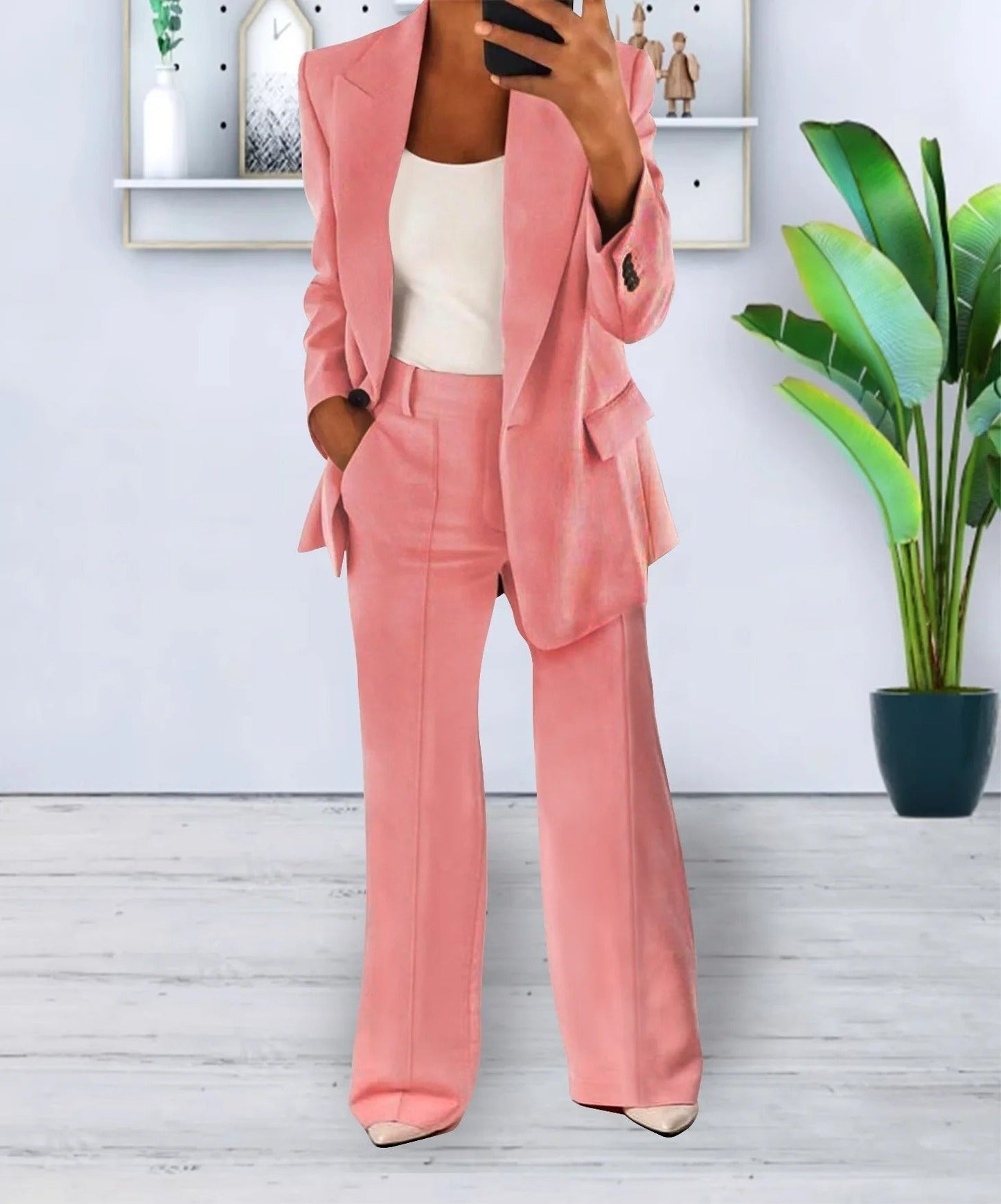 Trudi - Blazer und Hose - Klassiker - Materialien mit leichtem Stretch - Ideal für Geschäft